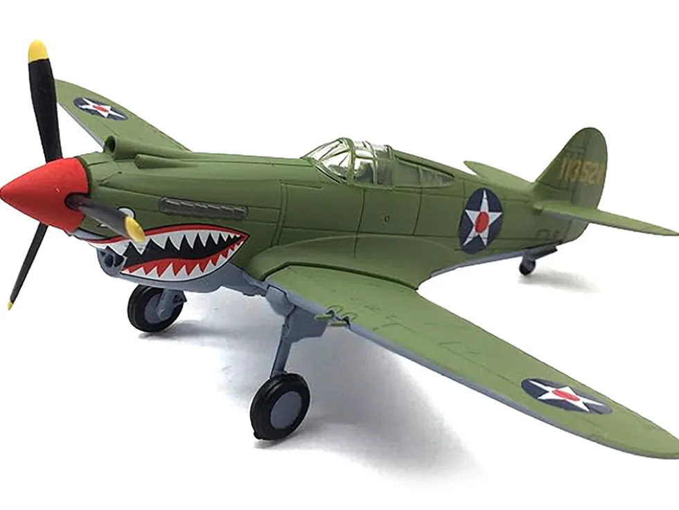 Curtiss P-40E Warhawk Fighter Aircraft "China-Burma-India Theater" (1942) United States Army Air Forces 1/72 Diecast Model Airplane