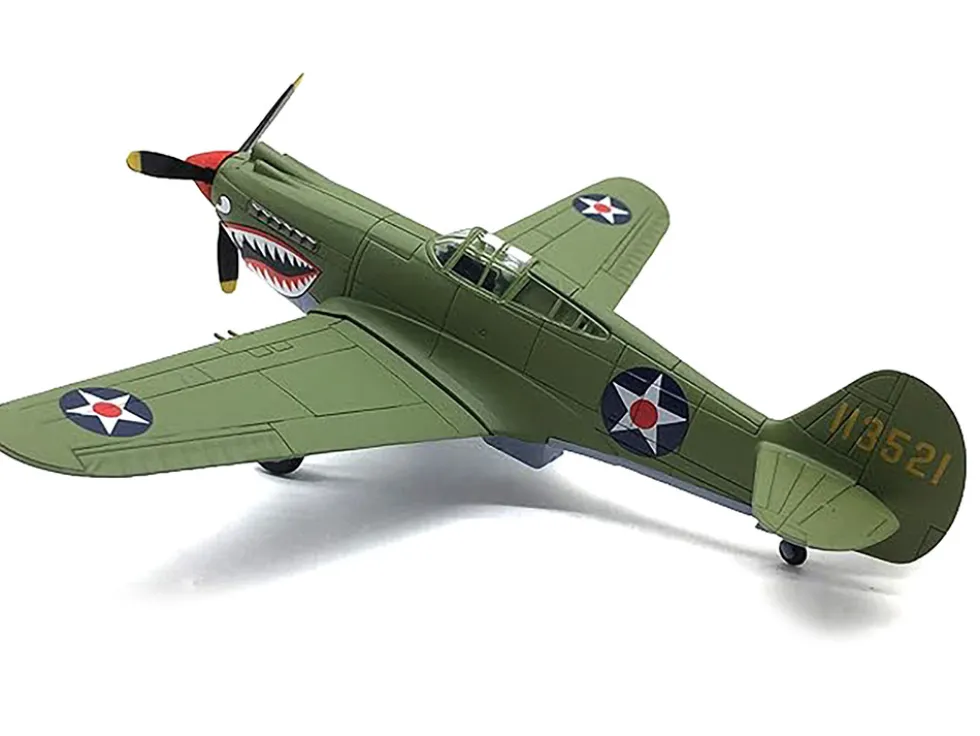 Curtiss P-40E Warhawk Fighter Aircraft "China-Burma-India Theater" (1942) United States Army Air Forces 1/72 Diecast Model Airplane