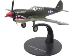 Curtiss P-40N Warhawk Fighter Aircraft "American Dream, National Warplane Museum" United States Army Air Forces 1/72 Diecast Model by Militaria Die Cast