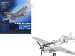 Curtiss P-40N Warhawk Fighter-Bomber Aircraft "Major Gerald Johnson, 49th Fighter Group, Philippines" (1944) United States Army Air Forces "Air Power Series" 1/72 Diecast Model by Hobby Master