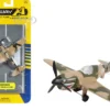 Curtiss P 40 Warhawk Fighter Aircraft Camouflage Flying Tigers First American Volunteer Group with Runway Section Diecast Model Airplane Runway24 RW185