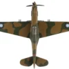 Curtiss P 40 Warhawk Fighter Aircraft Hell s Angels Flying Tigers United States Army Air Corps 1/90 Diecast Model Airplane Postage Stamp PS5354-1