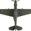Curtiss P 40 Warhawk Fighter Aircraft #160 Pilot George S Welch United States Army Air Force Attack on Pearl Harbor 1941 1/90 Diecast Model Airplane Postage Stamp PS5354-2