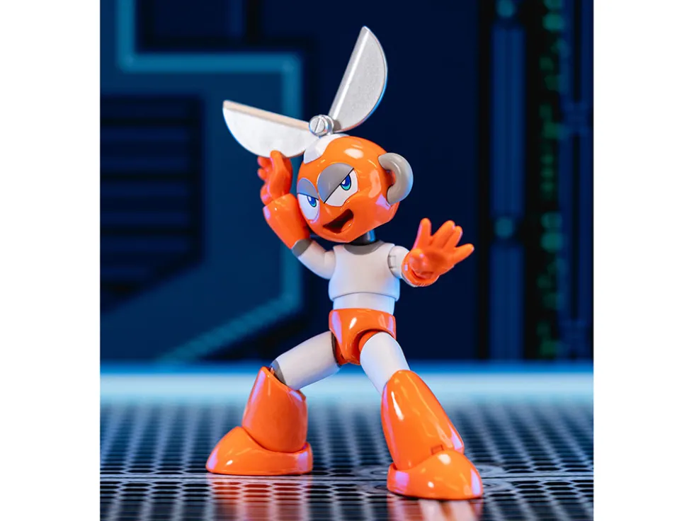 Cut Man 4.5" Moveable Figure with Accessories and Alternate Head and Hands "Mega Man" (1987) Video Game Model by Jada