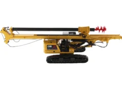 CZM EK160 Cylinder Crowd Drilling Rig Yellow High Line Series 1/50 Diecast Model Diecast Masters 41002