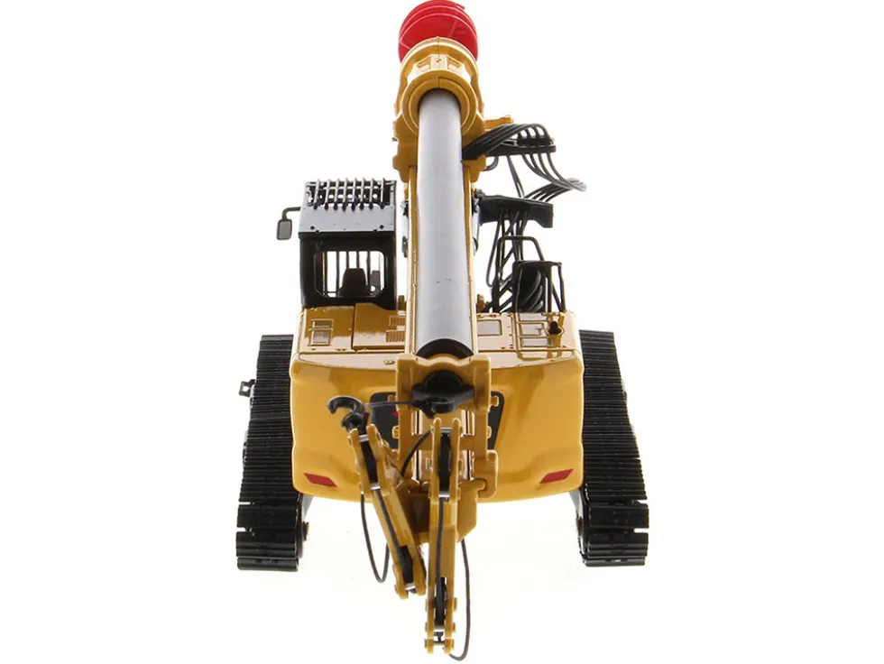 CZM EK160 Cylinder Crowd Drilling Rig Yellow High Line Series 1/50 Diecast Model Diecast Masters 41002