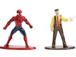 Daily Bugle Subway Diorama Set Spider-Man J. Jonah Jameson Diecast Figures Marvel's Spider-Man Nano Scene Series Models Jada 33659