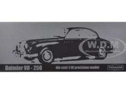 1967 Daimler V8-250 Black 1/18 Diecast Car Model Paragon Models 98311
