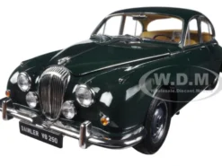 1967 Daimler V8-250 British Racing Green 1/18 Diecast Model Car Paragon Models 98314