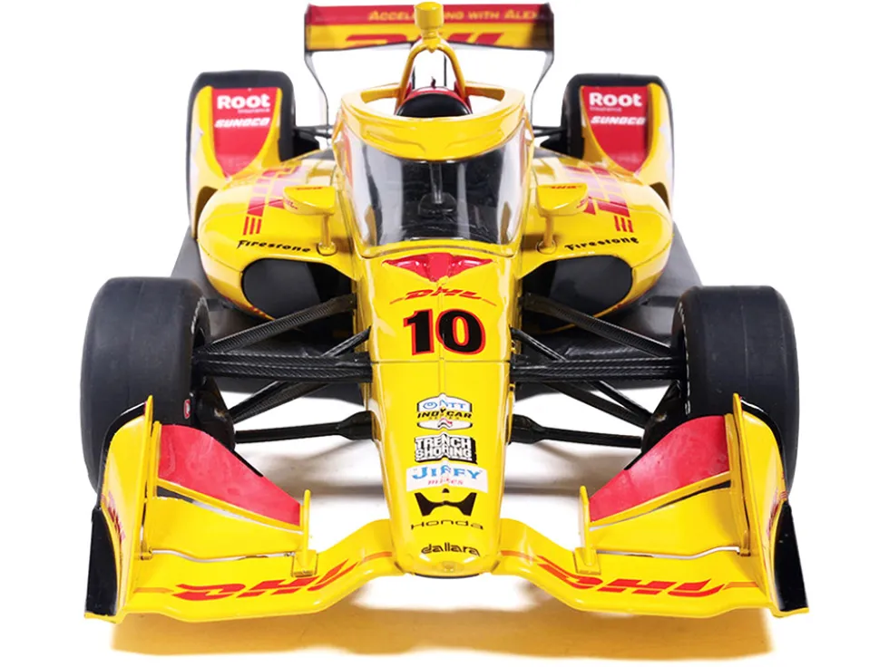 Dallara IndyCar #10 Alex Palou "DHL" Chip Ganassi Racing (Road Course Configuration) "NTT IndyCar Series" (2026) 1/18 Diecast Model Car by IXO Models
