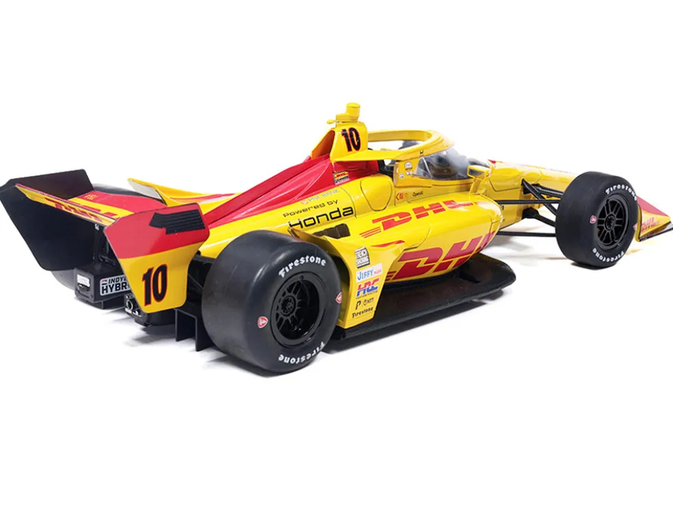 Dallara IndyCar #10 Alex Palou "DHL" Chip Ganassi Racing (Road Course Configuration) "NTT IndyCar Series" (2026) 1/18 Diecast Model Car by IXO Models