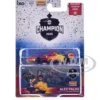 Dallara IndyCar #10 Alex Palou "DHL" Chip Ganassi Racing (Road Course Configuration) Champion "NTT IndyCar Series" (2025) with Trading Card 1/64 Diecast Model Car by IXO Models