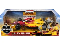 Dallara IndyCar #10 Alex Palou "DHL" Chip Ganassi Racing (Road Course Configuration) Champion "NTT IndyCar Series" (2025) 1/18 Diecast Model Car by IXO Models
