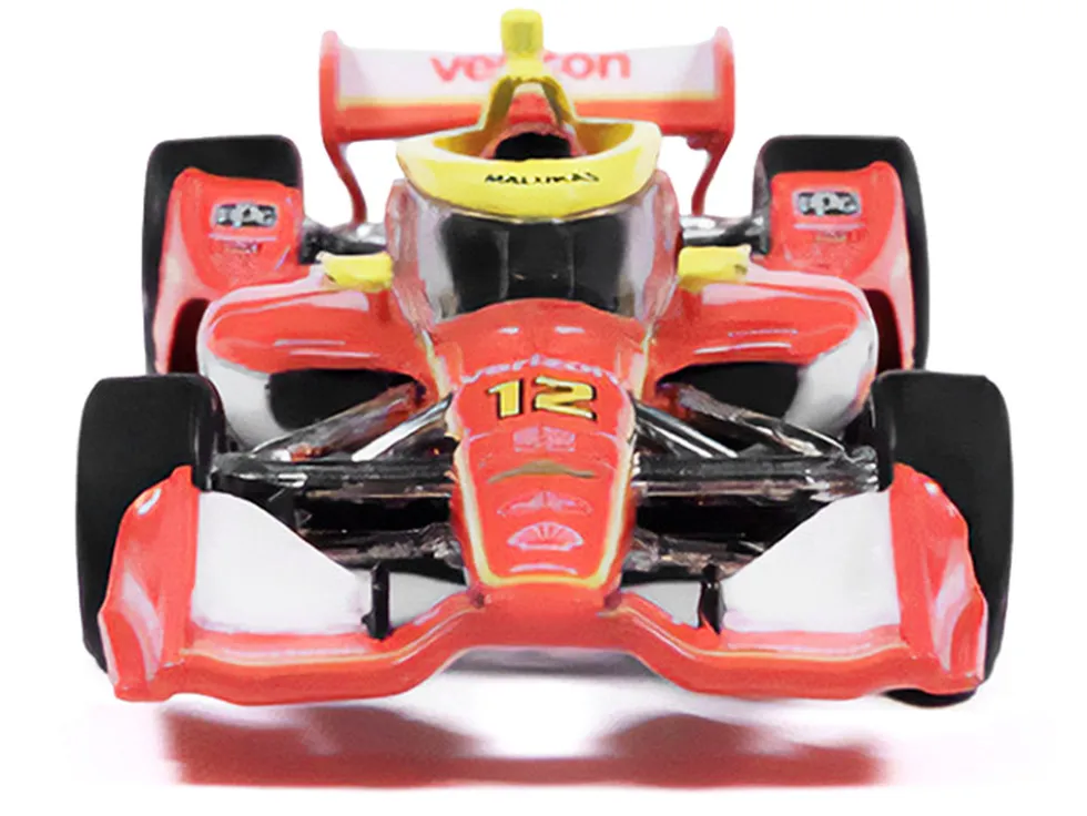 Dallara IndyCar #12 David Malukas "Verizon" Team Penske (Road Course Configuration) "NTT IndyCar Series" (2026) 1/64 Diecast Model Car by IXO Models