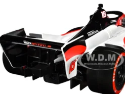 Dallara IndyCar #18 David Malukas HMD Trucking Dale Coyne Racing with HMD Motorsports Road Course Configuration NTT IndyCar Series 2023 1/18 Diecast Model Car Greenlight 11200