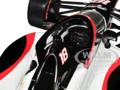 Dallara IndyCar #18 David Malukas HMD Trucking Dale Coyne Racing with HMD Motorsports Road Course Configuration NTT IndyCar Series 2023 1/18 Diecast Model Car Greenlight 11200