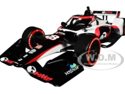Dallara IndyCar #18 David Malukas HMD Trucking Dale Coyne Racing with HMD Motorsports Road Course Configuration NTT IndyCar Series 2023 1/18 Diecast Model Car Greenlight 11200