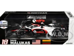 Dallara IndyCar #18 David Malukas HMD Trucking Dale Coyne Racing HMD Motorsports NTT IndyCar Series 2022 1/18 Diecast Model Car Greenlight 11158