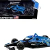 Dallara IndyCar #20 Ed Carpenter "Guy Care" Ed Carpenter Racing "NTT IndyCar Series" (2024) 1/18 Diecast Model Car by Greenlight
