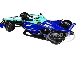 Dallara IndyCar #28 Marcus Ericsson "Delaware Life" Andretti Autosport "NTT IndyCar Series" (2024) 1/18 Diecast Model Car by Greenlight