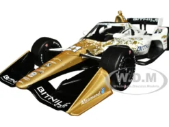 Dallara IndyCar #21 Rinus VeeKay Bitnile Ed Carpenter Racing Road Course Configuration NTT IndyCar Series 2023 1/18 Diecast Model Car Greenlight 11215