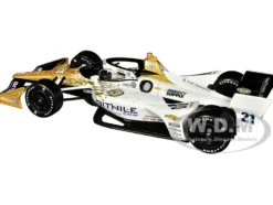 Dallara IndyCar #21 Rinus VeeKay Bitnile Ed Carpenter Racing Road Course Configuration NTT IndyCar Series 2023 1/18 Diecast Model Car Greenlight 11215