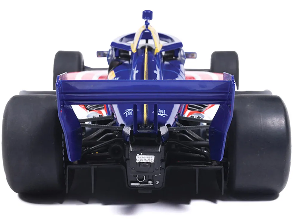 Dallara IndyCar #14 Santino Ferrucci "HFOT.Org" AJ Foyt Racing (Road Course Configuration) "NTT IndyCar Series" (2026) 1/18 Diecast Model Car by IXO Models