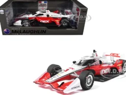 Dallara IndyCar #3 Scott McLaughlin "DEX" Team Penske (Road Course Configuration) "NTT IndyCar Series" (2026) 1/18 Diecast Model Car by IXO Models