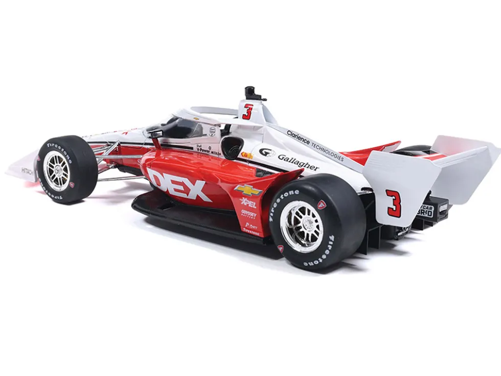 Dallara IndyCar #3 Scott McLaughlin "DEX" Team Penske (Road Course Configuration) "NTT IndyCar Series" (2026) 1/18 Diecast Model Car by IXO Models