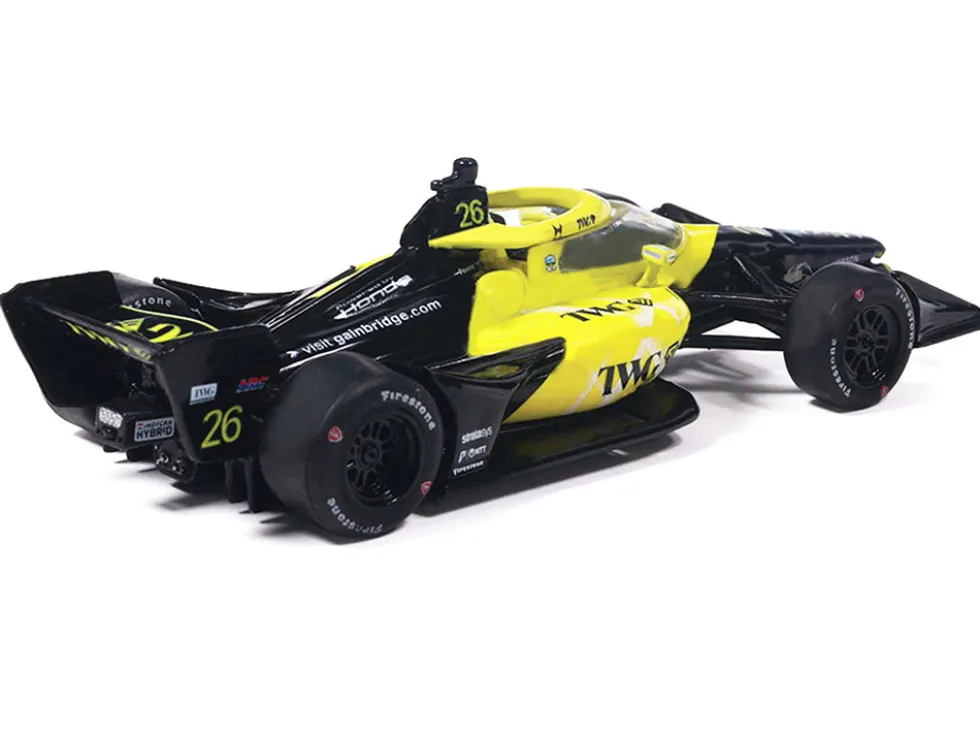 Dallara IndyCar #26 Will Power "TWG" Andretti Global (Road Course Configuration) "NTT IndyCar Series" (2026) 1/64 Diecast Model Car by IXO Models