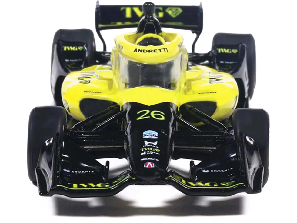 Dallara IndyCar #26 Will Power "TWG" Andretti Global (Road Course Configuration) "NTT IndyCar Series" (2026) 1/64 Diecast Model Car by IXO Models