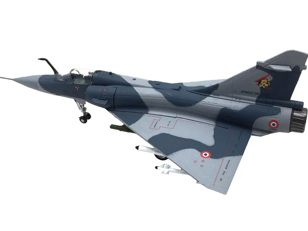 Dassault Mirage 2000C Fighter Aircraft "EC 1/12, Cambresis, SPA 162 Tigre, NATO Tiger Meet, Belgium" (2009) Armee de l'Air (French Air Force) 1/100 Diecast Model Airplane