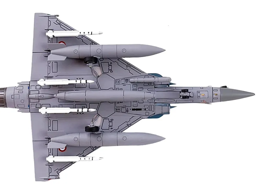 Dassault Mirage 2000 5F Fighter Aircraft 2 FA Cigognes French Air Force Wing Series 1/72 Diecast Model Panzerkampf 14626PD