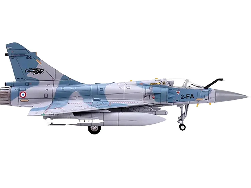 Dassault Mirage 2000 5F Fighter Aircraft 2 FA Cigognes French Air Force Wing Series 1/72 Diecast Model Panzerkampf 14626PD