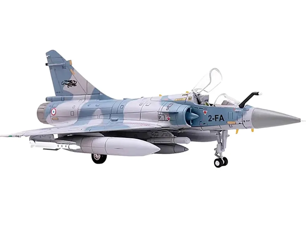 Dassault Mirage 2000 5F Fighter Aircraft 2 FA Cigognes French Air Force Wing Series 1/72 Diecast Model Panzerkampf 14626PD