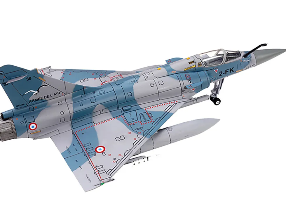 Dassault Mirage 2000 5F Fighter Aircraft 2 FK Cigognes French Air Force Wing Series 1/72 Diecast Model Panzerkampf 14626PC