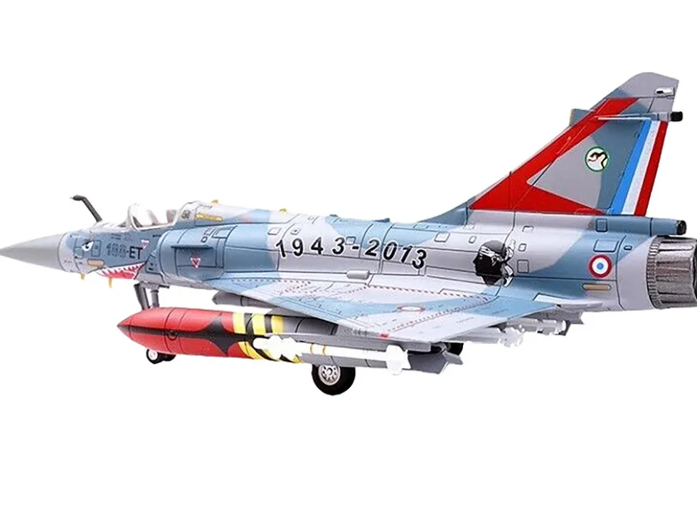 Dassault Mirage 2000 5F Fighter Aircraft 70th Anniversary of Corsica Squadron French Air Force Wing Series 1/72 Diecast Model Panzerkampf 14626PA