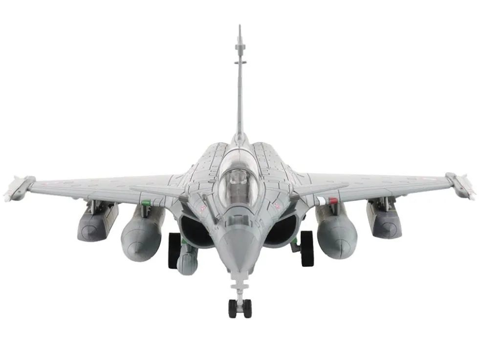 Dassault Rafale B Fighter Aircraft "113-IE/330, Libya" (2011) French Air Force "Air Power Series" 1/72 Diecast Model by Hobby Master