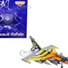Dassault Rafale B Fighter Jet Ocean Tiger with Missile Accessories Panzerkampf Wing Series 1/72 Scale Model Panzerkampf 14615PB