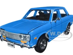 1971 Datsun 510 Blue Special Edition 1/24 Diecast Model Car Maisto 31518bl