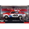 Datsun 510 #46 John Morton Red White BRE Brock Racing Enterprises Race Series 1/43 Diecast Model Car Bburago 38301