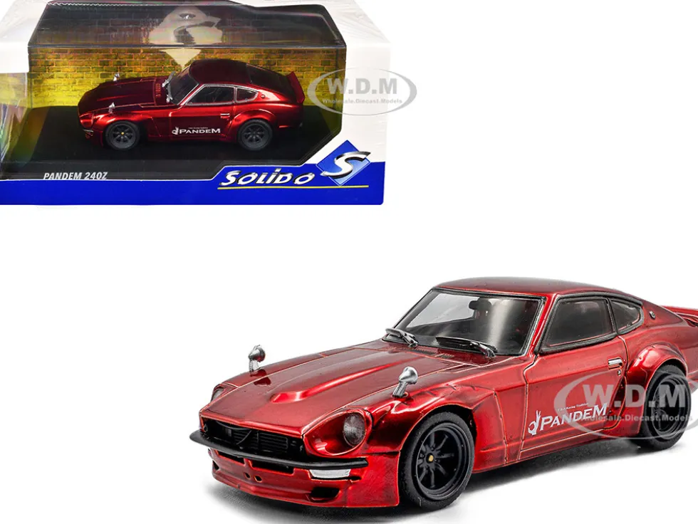 Datsun Pandem 240Z Red Metallic 1/43 Diecast Model Car by Solido
