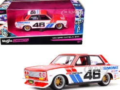 Datsun 510 #46 Simoniz BRE Brock Racing Enterprises Tokyo Mod 1/24 Diecast Model Car Maisto 32532