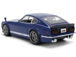 1972 Datsun 240Z Blue with White Stripes 