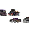 Dead Sleds Double Pack Series 7 Set of 4 Cars Diecast Model Cars by CarTuned