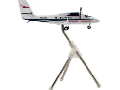De Havilland DHC 6 300 Commercial Aircraft Allegheny Airlines White with Blue Stripes Gemini 200 Series 1/200 Diecast Model Airplane GeminiJets G2USA1033