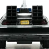 DeLorean DMC Time Machine Brushed Metal Back to the Future Part III 1990 Movie Hollywood Rides Series 1/32 Diecast Model Car Jada 32290