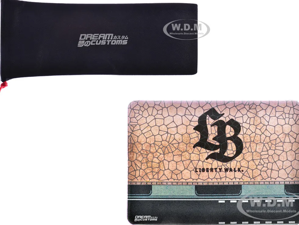 Desktop Display Mat "LB" Logo by Dream Customs