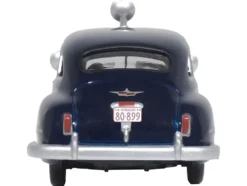 1946 DeSoto Suburban Ambulance Dark Blue Junction City Ambulance 1/87 HO Scale Diecast Model Car Oxford Diecast 87DS46005