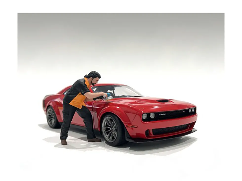 Detail Masters Figure 4 Buff & Wax for 1/24 Scale Models American Diorama 24604
